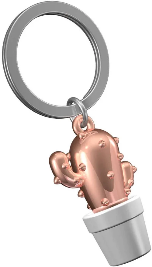 Μπρελόκ Metamorphose Cactus Rose / Gold Keyholder