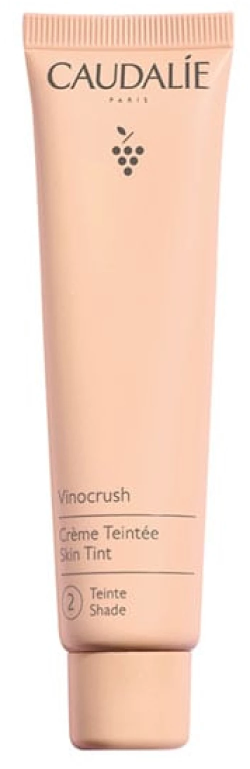 CAUDALIE vinocrush skin tint No2 ενυδατική κρέμα προσώπου με χρώμα 30ml