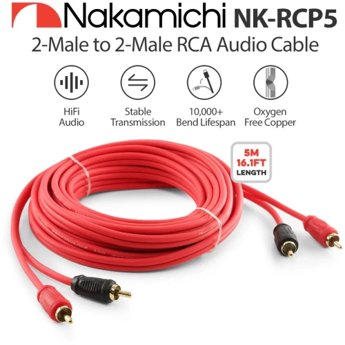 Nakamichi RCA NK-RCP5M 5m