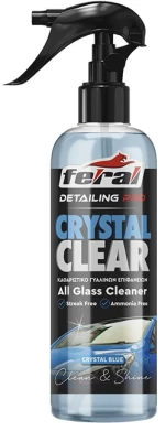 Καθαριστικό Τζαμιών Crystal Blue Feral Detailing Pro 750ml 1 Τεμάχιο