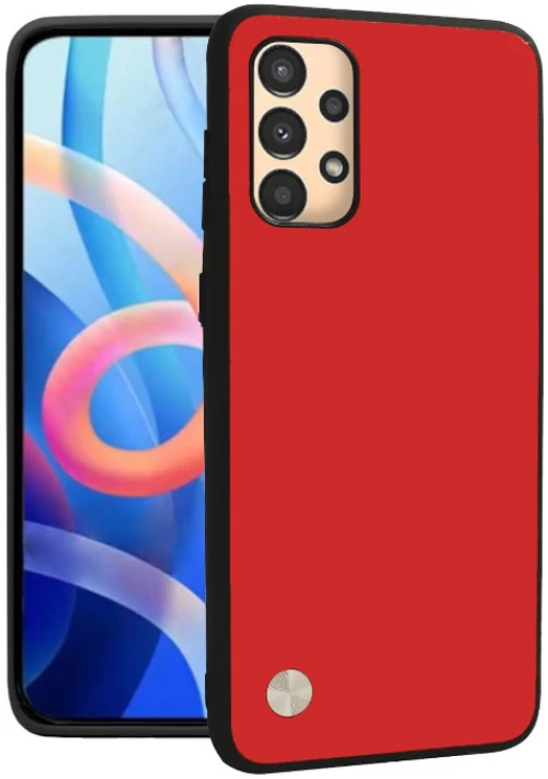 Θήκη Samsung Galaxy A52 / A52s 5G Bodycell Vegan Cover Σκληρή - Red (5206015076848)