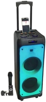 Φορητό ηχείο subwoofer με μικρόφωνο Karaoke - QS-8605 - 813157