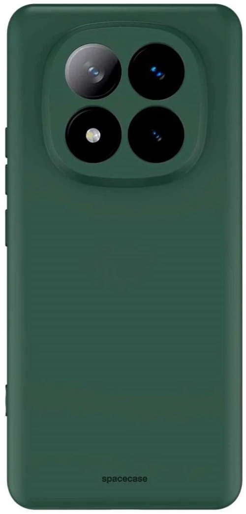 Θήκη Xiaomi Redmi Note 14 Pro Plus 5G Spacecase Silicone Case Σιλικόνης - Dark Green (5905719113650)
