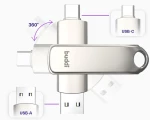 USB-A & Type-C Stick Buddi Dual Memory Stick USB 3.1 32GB - Grey (8719246465857)