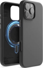 Θήκη iPhone 16 Pro Max Elago Magnetic Silicone Case Premium Σιλικόνης με MagSafe - Black (ES16MSSC69PRO-BK)