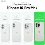 Θήκη iPhone 16 Pro Max Elago Magnetic Silicone Case Premium Σιλικόνης με MagSafe - Black (ES16MSSC69PRO-BK)