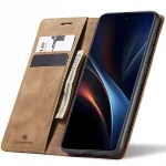 Θήκη Samsung Galaxy S25 Spacecase Wallet Πορτοφόλι - Light Brown (5905719114626)