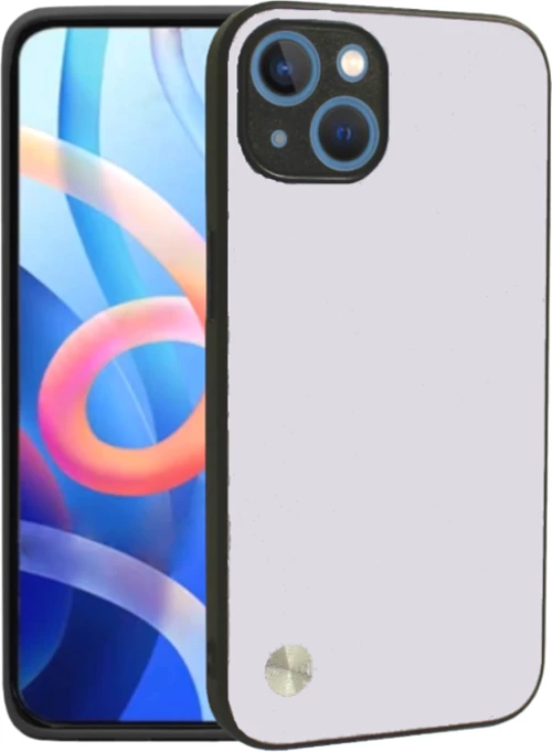 Θήκη iPhone 14 Plus Bodycell Vegan Cover Σκληρή - Light Blue (5206015075780)