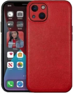 Θήκη iPhone 13 Bodycell Prestige Backcover με Πλαίσιο Κάμερας - Red (5206015068140)