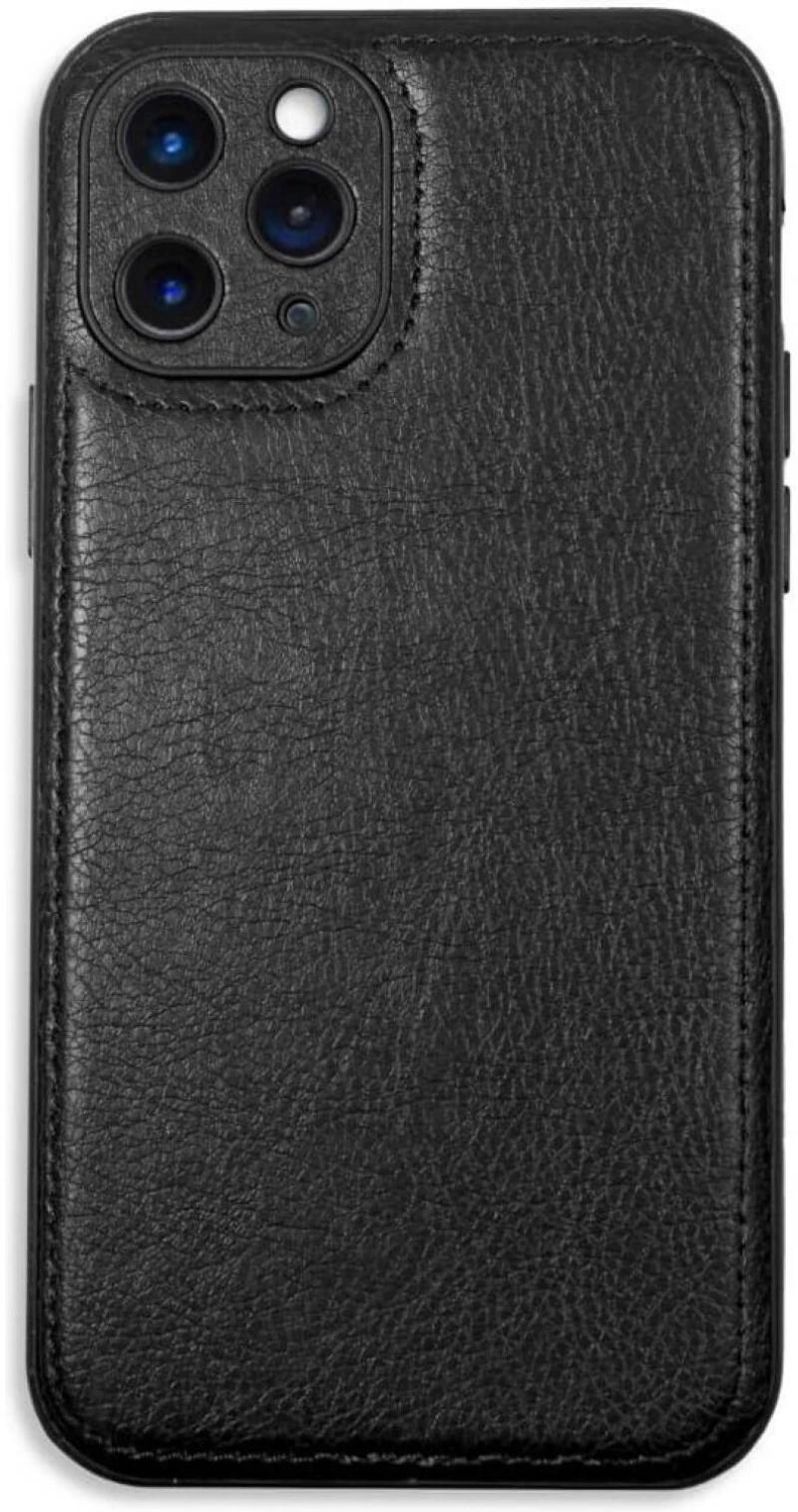 Θήκη iPhone 11 Pro Bodycell Prestige Backcover με Πλαίσιο Κάμερας - Black (5206015067914)