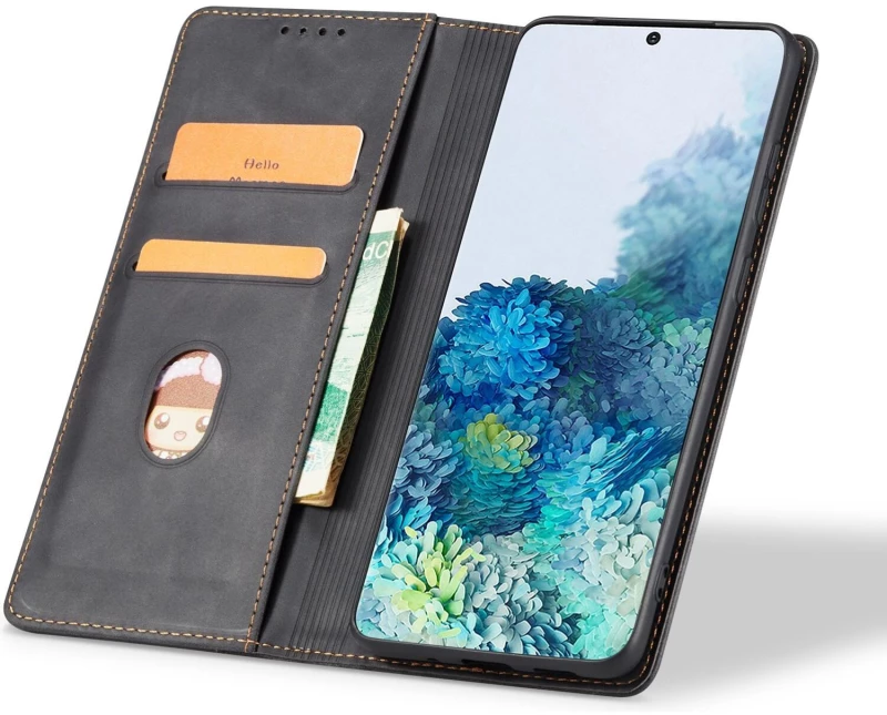 Θήκη Samsung Galaxy S25 Edge Bodycell Book Case Πορτοφόλι - Black (5206015082115)