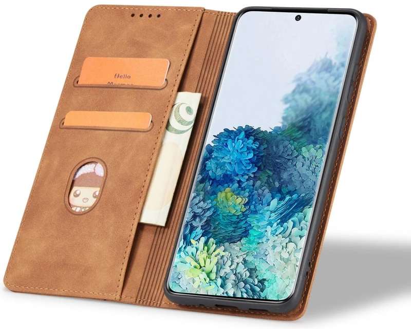 Θήκη Realme 14T Bodycell Book Case Πορτοφόλι - Brown (5206015081972)