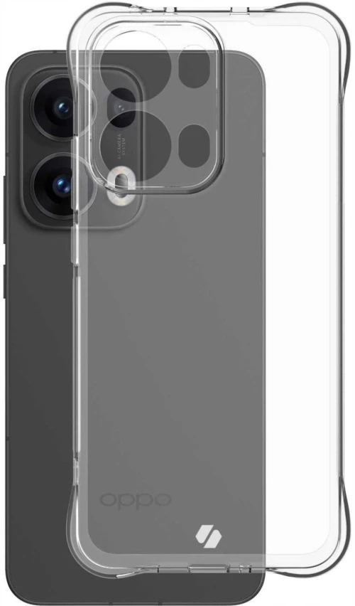 Θήκη Oppo Reno13 Pro Spacecase Anti-Shock Διάφανη Σιλικόνης 1mm - Clear (5905719118860)