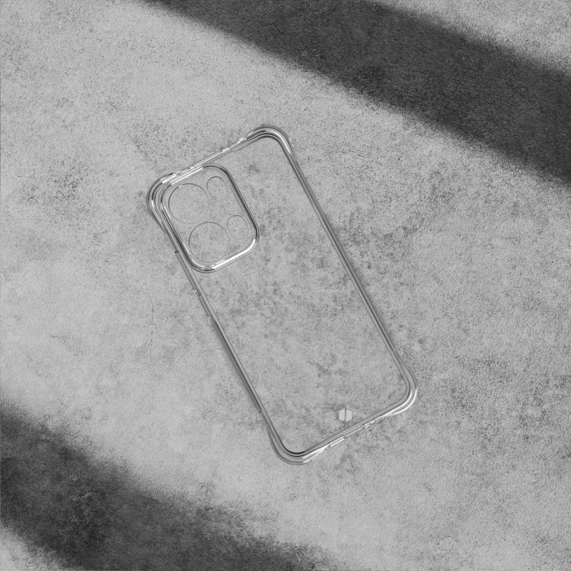 Θήκη Oppo Reno13 Pro Spacecase Anti-Shock Διάφανη Σιλικόνης 1mm - Clear (5905719118860)