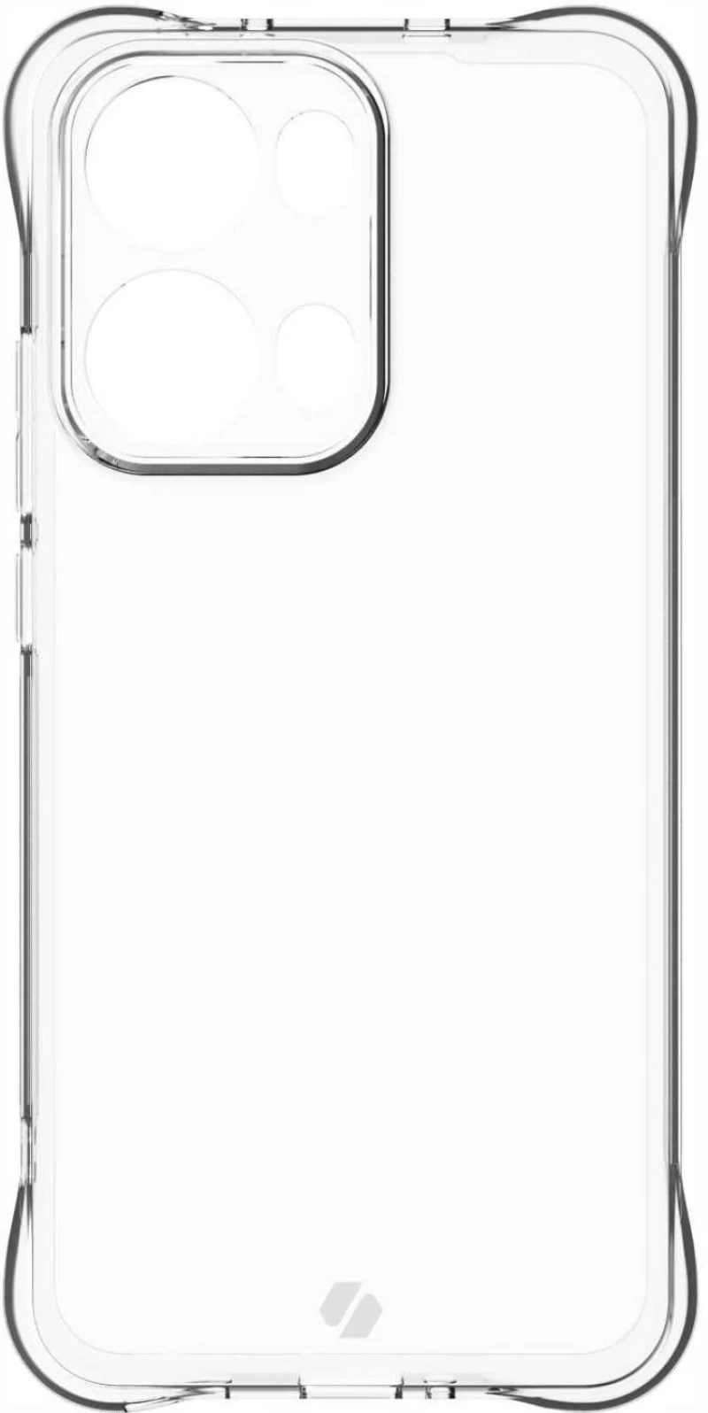 Θήκη Oppo Reno13 Pro Spacecase Anti-Shock Διάφανη Σιλικόνης 1mm - Clear (5905719118860)