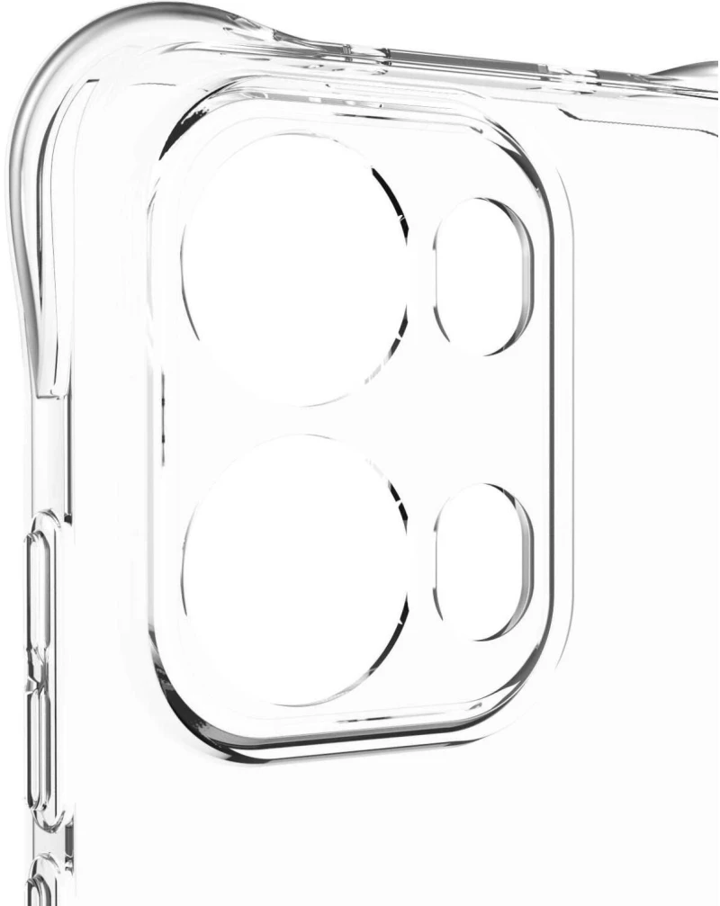 Θήκη Oppo Reno13 Pro Spacecase Anti-Shock Διάφανη Σιλικόνης 1mm - Clear (5905719118860)