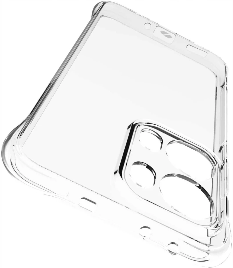 Θήκη Oppo Reno13 Pro Spacecase Anti-Shock Διάφανη Σιλικόνης 1mm - Clear (5905719118860)