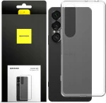 Θήκη Sony Xperia 1 VII Spacecase Clear Case Διάφανη Σιλικόνης 1mm - Transparent (5905719119669)