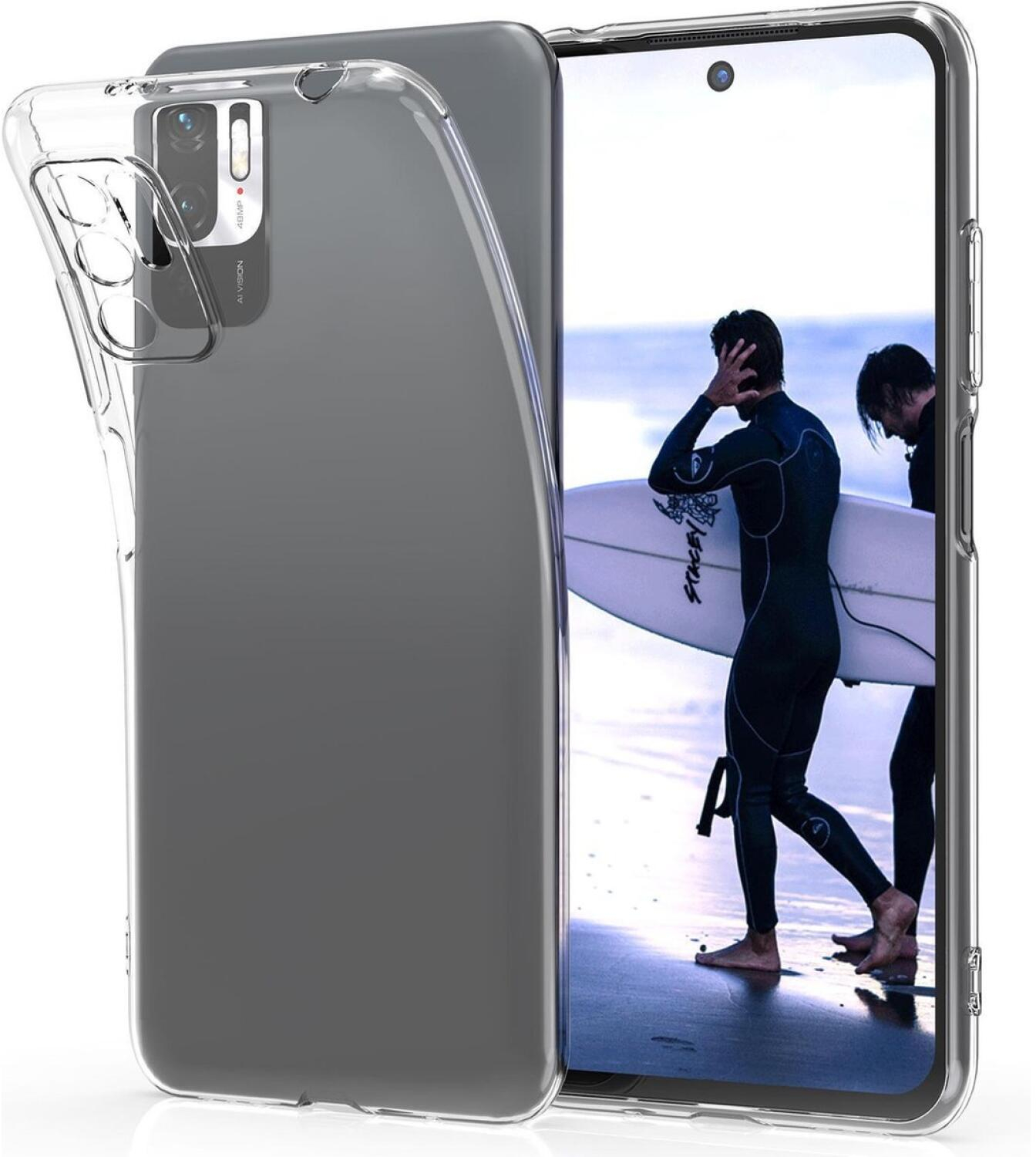 Θήκη Xiaomi Redmi Note 10 5G KWmobile Crystal TPU Διάφανη Σιλικόνης - Transparent (54951.03)