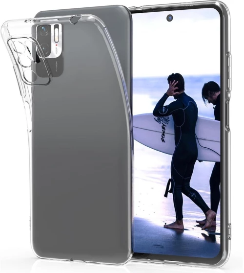 Θήκη Xiaomi Redmi Note 10 5G KWmobile Crystal TPU Διάφανη Σιλικόνης - Transparent (54951.03)