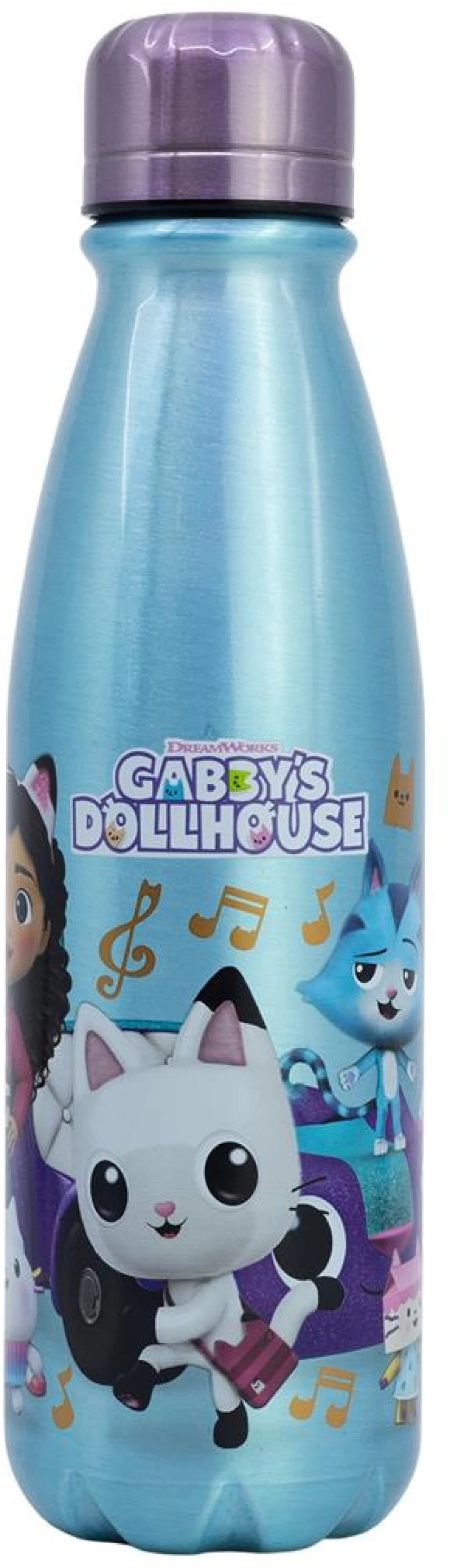 Stor: Gabby Dollhouse - Daily Aluminium Bottle (600ml) (21240)