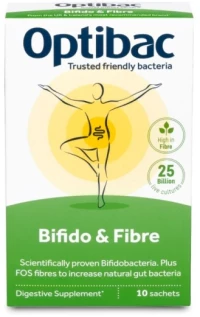 Optibac Bifido & Fibre 10 Sachets