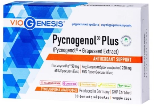 VioGenesis Pycnogenol Plus 30 Caps