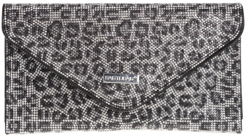 Τσάντα φάκελος clutch MD2509 - Γκρι Bag to Bag
