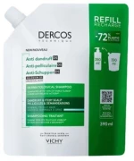 Vichy Dercos Anti-Dandruff DS Shampoo Normal to Oily Hair Refill 390 ml