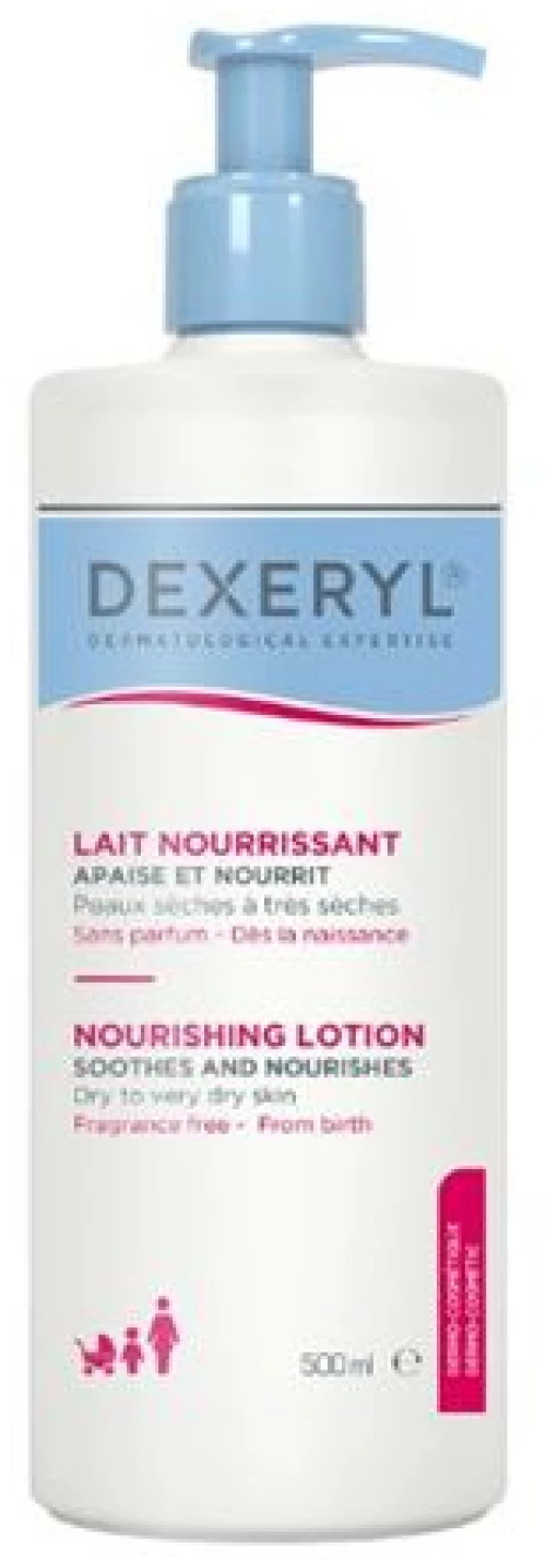 Dexeryl Nourishing Lotion Θρεπτική Λοσιόν για το Ξηρό έως Πολύ Ξηρό Δέρμα 500 ml
