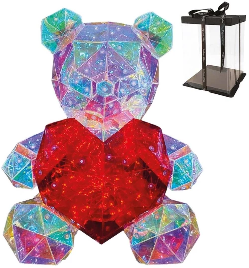 Διακοσμητικό Φως Αρκουδάκι Καρδιά Μεγάλο