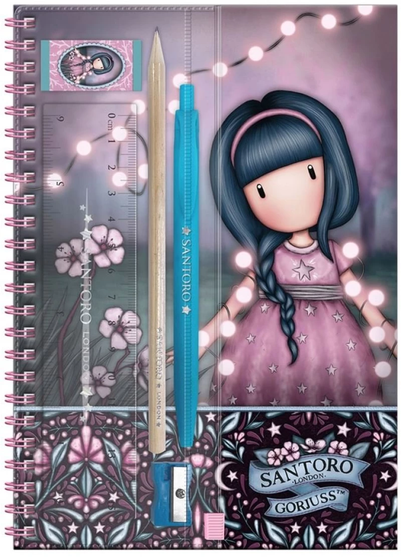 Σετ Σημειωματάριο Santoro Gorjuss Fairy Dusk 1344GJ01