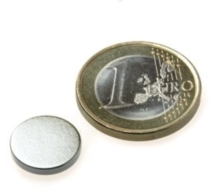 Μαγνήτης Δίσκος Φ13x2mm Νεοδυμίου Δύναμη Έλξης 1,5kg
