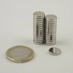 Μαγνήτης Δίσκος Φ10x3mm Νεοδυμίου Δύναμη Έλξης 1,8kg
