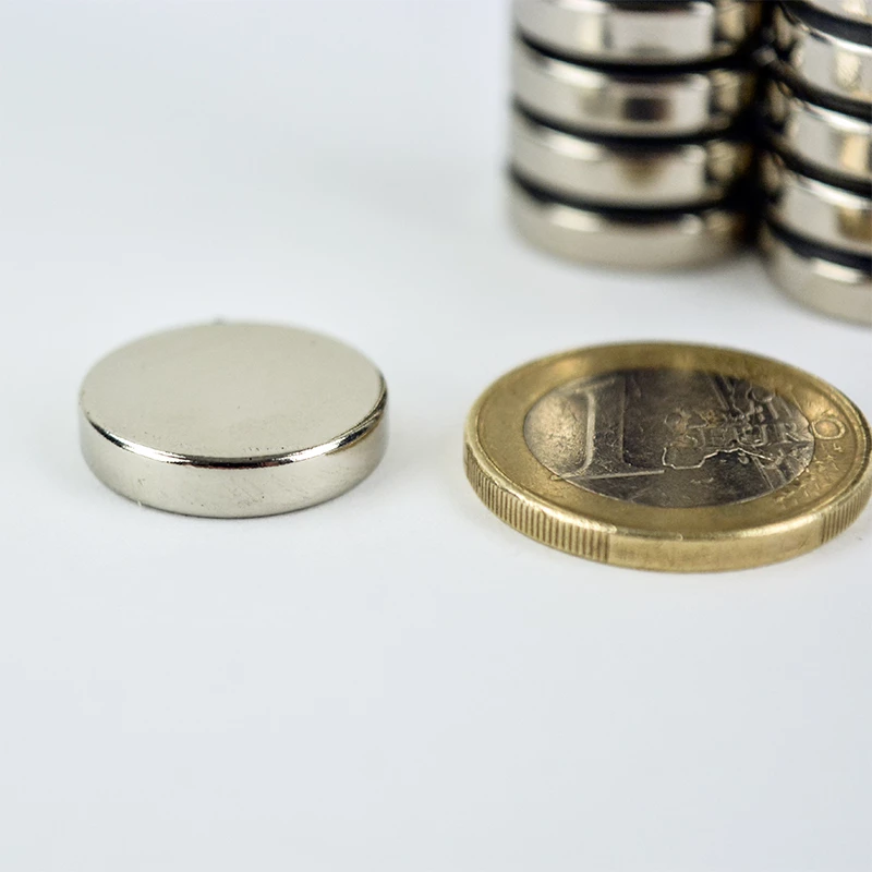 Μαγνήτης Δίσκος Φ18x4mm Νεοδυμίου Δύναμη Έλξης 4kg