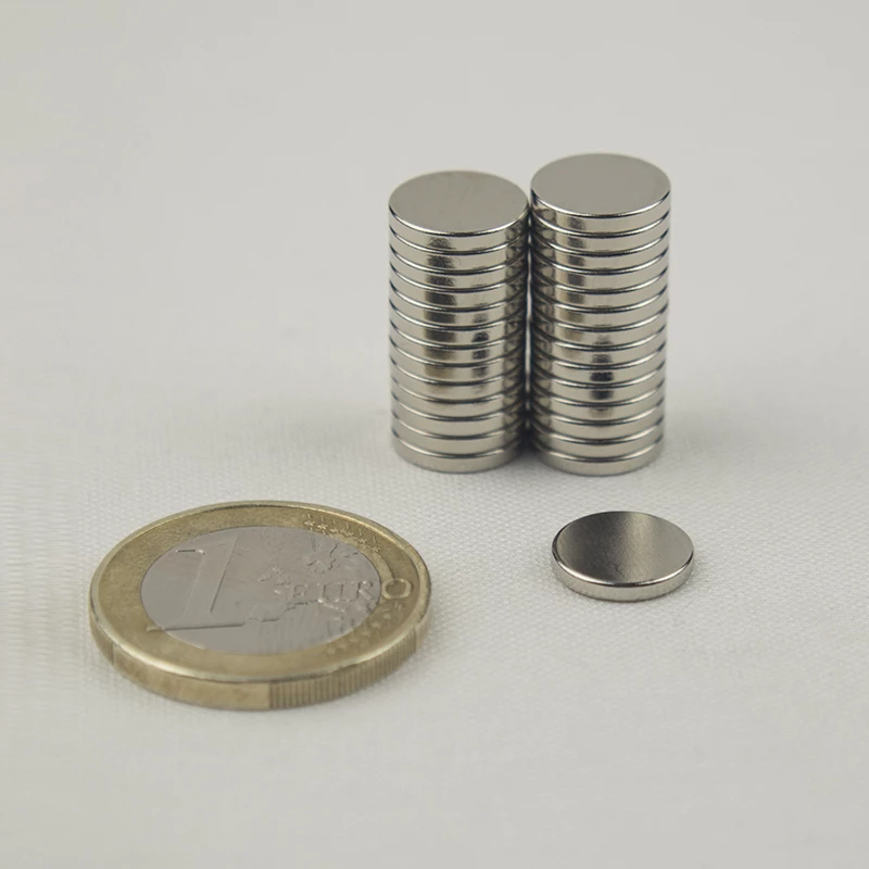 Μαγνήτης Δίσκος Φ10x1.5mm Νεοδυμίου Δύναμη Έλξης 810gr