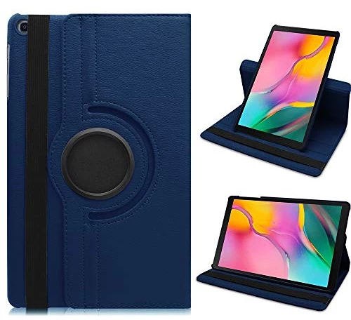 Περιστρεφόμενη Θήκη για Galaxy Tab A 2019 T510 / T515 Tablet 10.1 - Μπλε