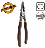 Ασφαλειοτσίμπιδο Ίσιο Μαύρο Ατσάλι 180mm HCCP261803 INGCO HCCP261803