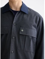 Scotch&Soda Men Melange army overshirt