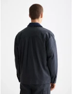 Scotch&Soda Men Melange army overshirt