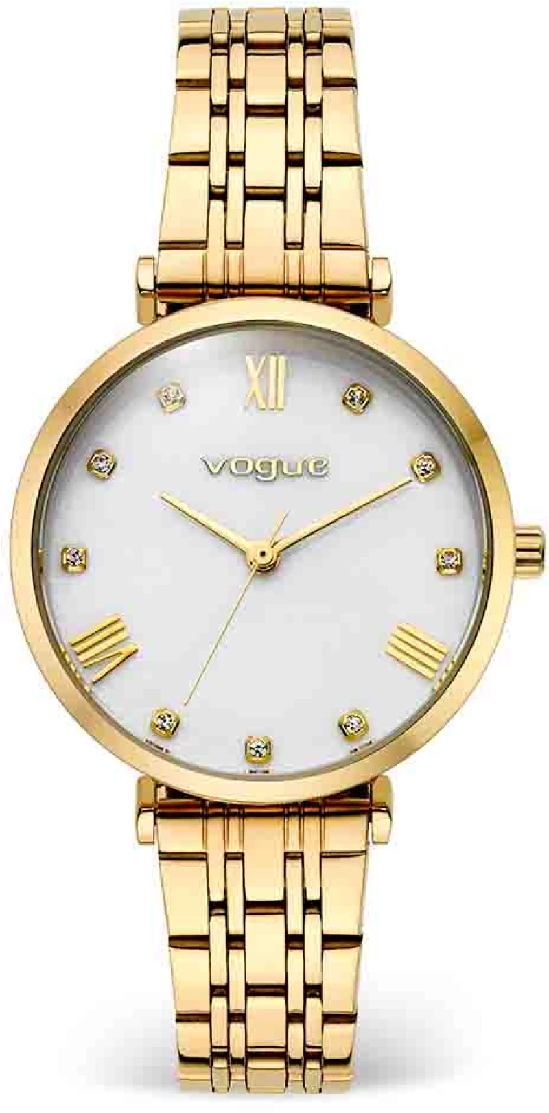 Ρολόι Γυναικείο Yellow Stainless Steel Vogue 2020616341