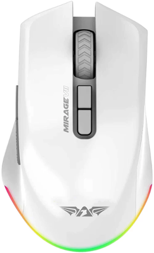 ARMAGGEDDON TRI-MODE GAMING MOUSE 10000CPI MIRAGE VII WHITE