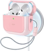 Σκληρή Θήκη ESR Orbit Halolock Magsafe για Airpods 4 - Ροζ