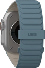 UAG Pathfinder Silicone Double-Sided Magnetic Strap for Apple Watch 42 / 44 / 45 / 46 / 49mm - Gray-Blue
