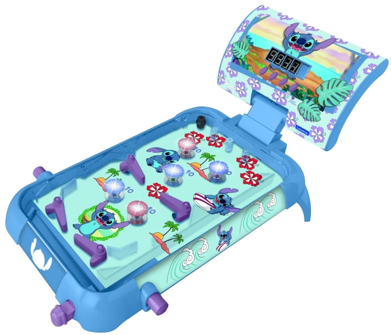 Lexibook - Stitch Electronic Pinball with lights & sounds (JG610D) / Toys