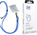 Smartphone Lanyard 3mk EasyClip - Blue