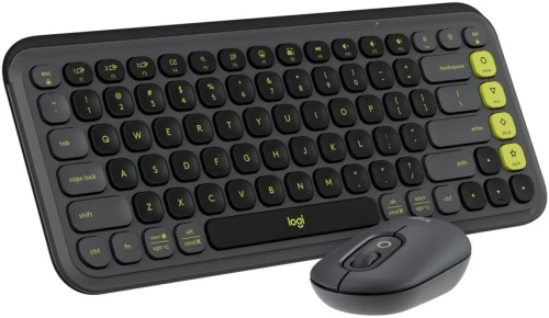 Logitech - Pop Icon Combo Nordic - Graphite / Computers