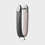 Orbitkey - Leather Key Organiser - Charcoal/Grey / Gadgets