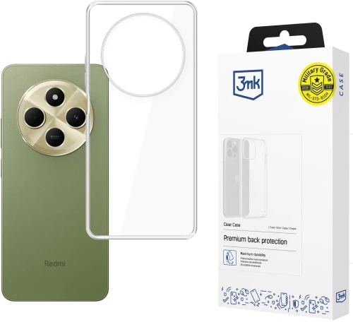 3mk Clear Case for Xiaomi Redmi 14C - transparent