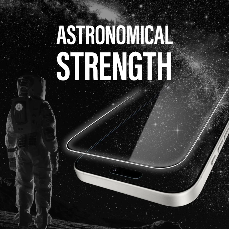 PanzerGlass - Ceramic Screen Protection - iPhone 16 Plus - Ultra Wide Fit / Electronics